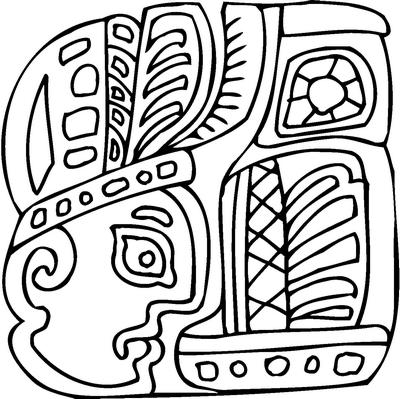 Mayan Sticker 4
