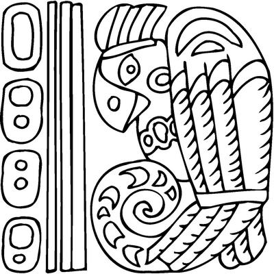 Mayan Sticker 30