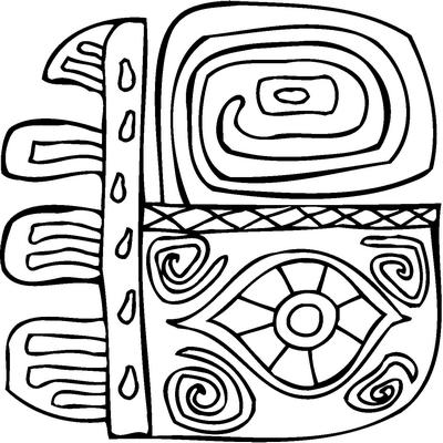 Mayan Sticker 38