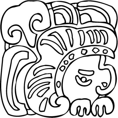 Mayan Sticker 49