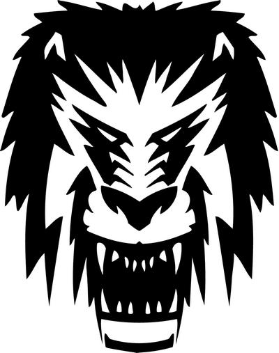 Tribal Predator Sticker 150