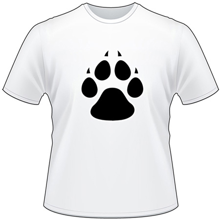 Cat Paw Print T-Shirt