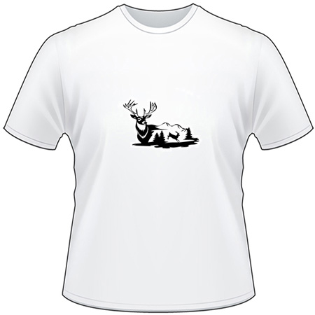 Deer Scene T-Shirt
