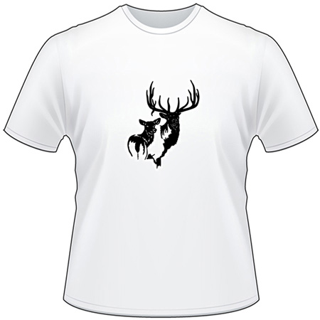 Elk Family T-Shirt