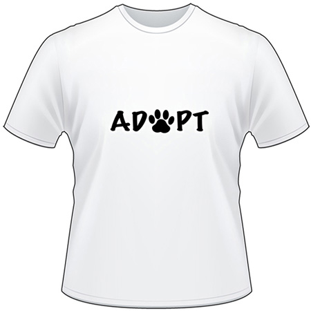 Adopt Dog T-Shirt