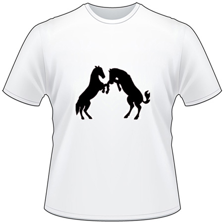 Horse Fight T-Shirt