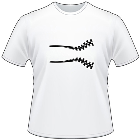 Checkered Strips 4 T-Shirt