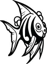Fish Sticker 607