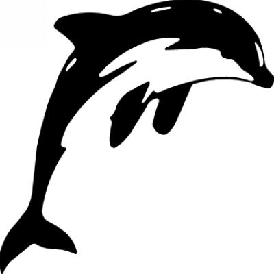 Dolphin Sticker 208