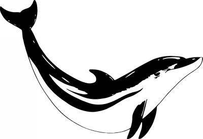 Dolphin Sticker 210