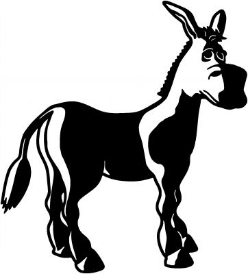 Donkey 5 Sticker