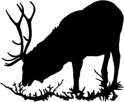 Elk 7 Sticker