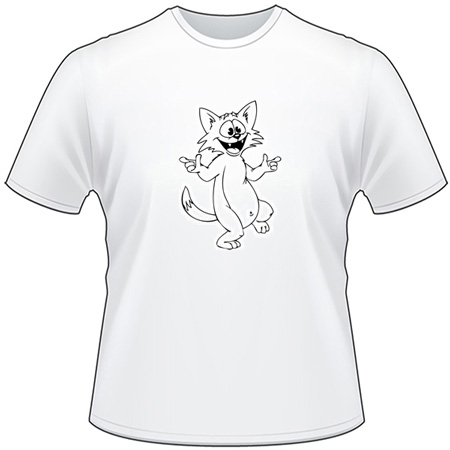 Cartoon Cat T-Shirt 10