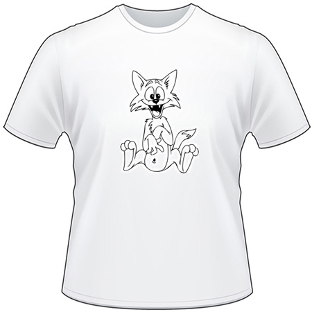 Cartoon Cat T-Shirt 19