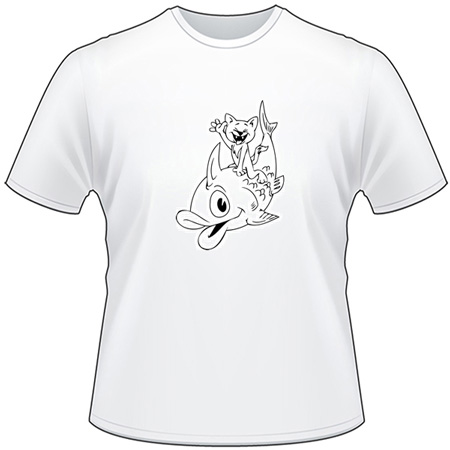 Cartoon Cat T-Shirt 34