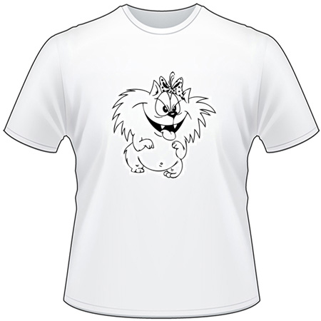 Cartoon Cat T-Shirt 38