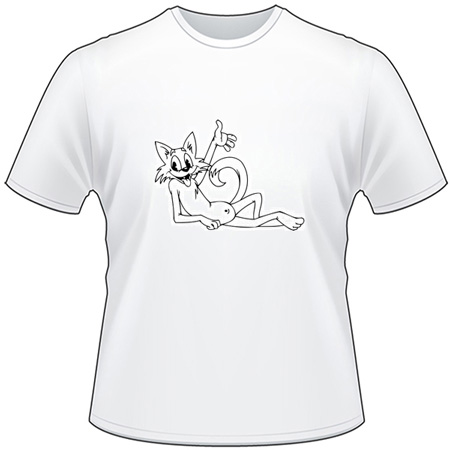 Cartoon Cat T-Shirt 41