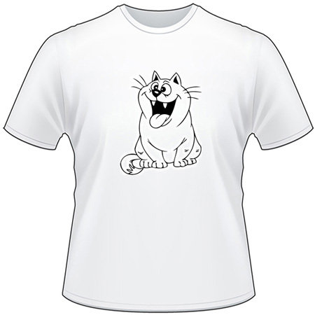 Cartoon Cat T-Shirt 47