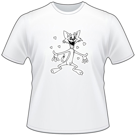 Cartoon Cat T-Shirt 50