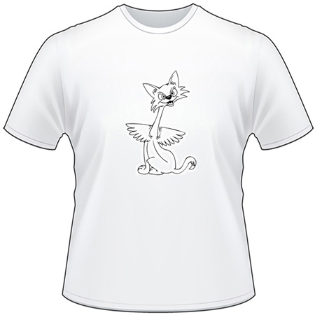 Cartoon Cat T-Shirt 56