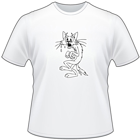 Cartoon Cat T-Shirt 74