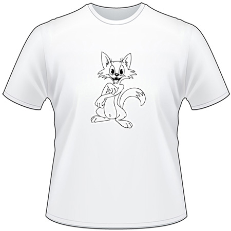Cartoon Cat T-Shirt 82