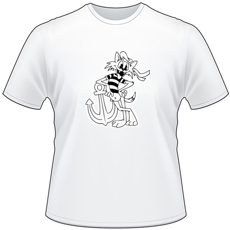 Cartoon Cat T-Shirt 87