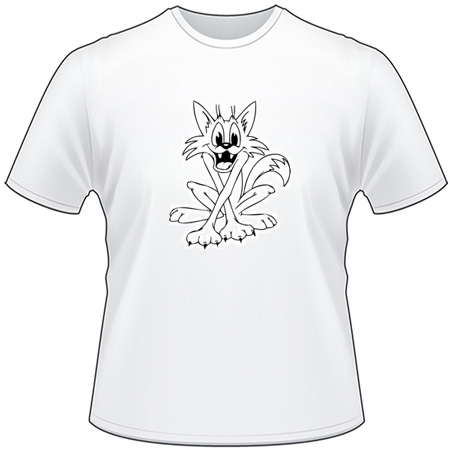 Cartoon Cat T-Shirt 96