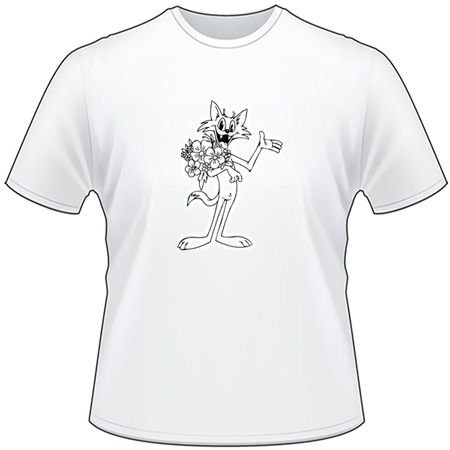 Cartoon Cat T-Shirt 99