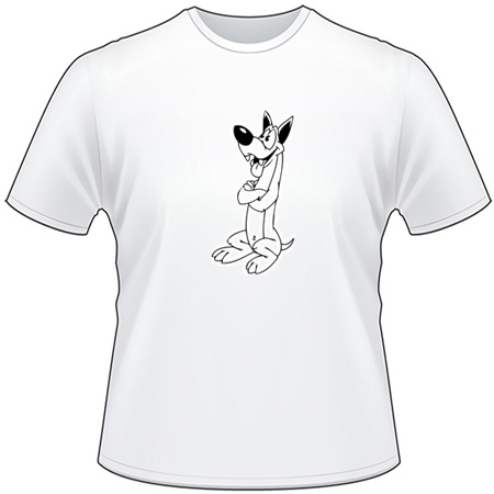 Cartoon Dog T-Shirt 1