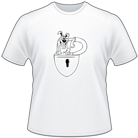 Cartoon Dog T-Shirt 54