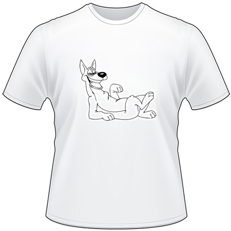 Cartoon Dog T-Shirt 66