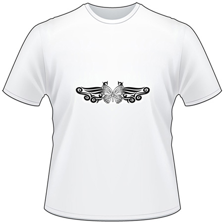 Tribal Butterfly T-Shirt 265
