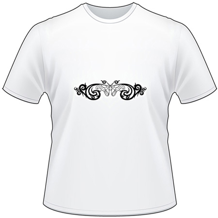 Tribal Butterfly T-Shirt 282