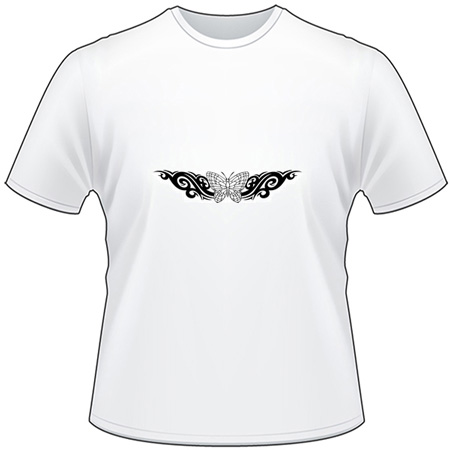 Tribal Butterfly T-Shirt 289