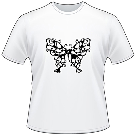Tribal Butterfly T-Shirt 162