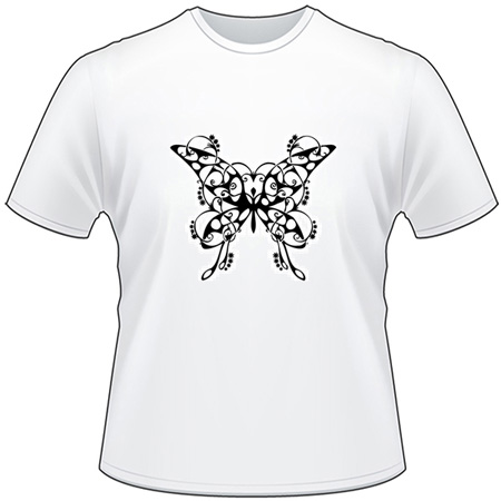 Tribal Butterfly T-Shirt 168