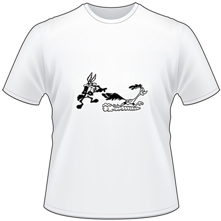 Wile E Coyote Roadrunner T-Shirt 2
