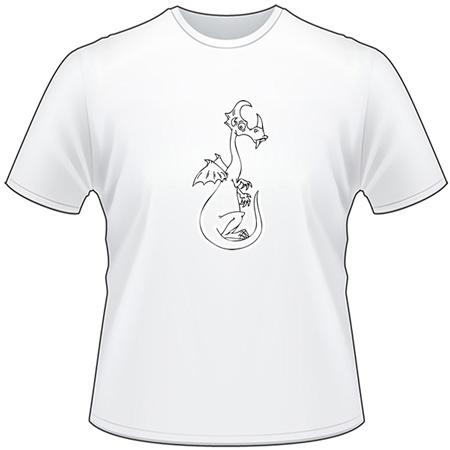 Funny Dragon T-Shirt 1