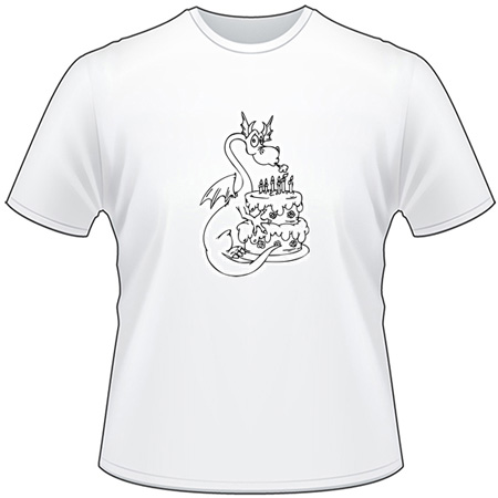 Funny Dragon T-Shirt 8