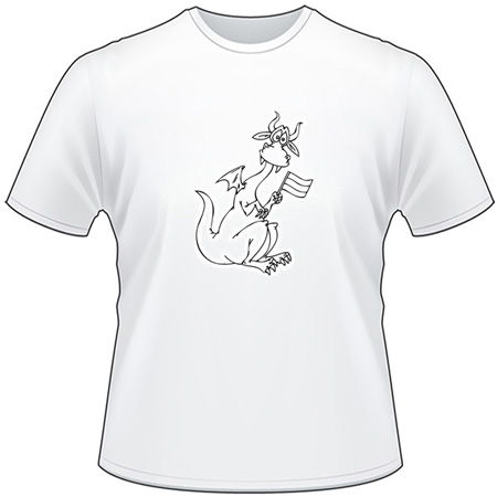 Funny Dragon T-Shirt 14