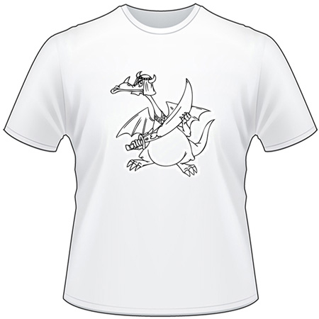 Funny Dragon T-Shirt 21