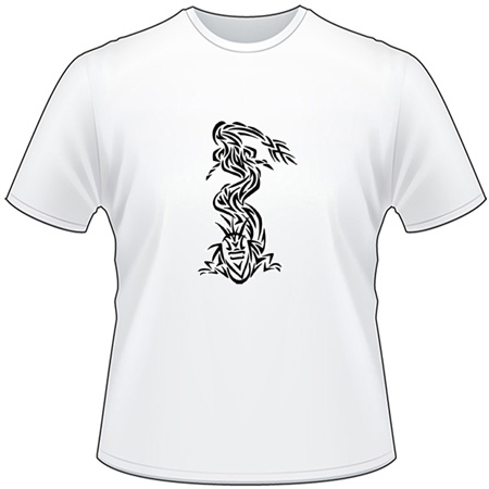 Tribal Dragon T-Shirt 8