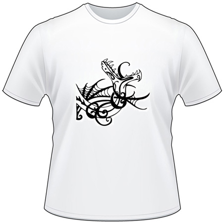 Tribal Dragon T-Shirt 128