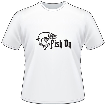 Fish On Salmon Fishing T-Shirt