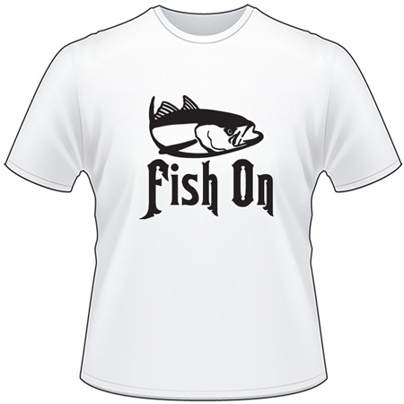 Fish On Tuna Fishing T-Shirt