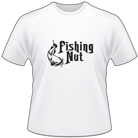 Fishing Nut Catfish T-Shirt 2