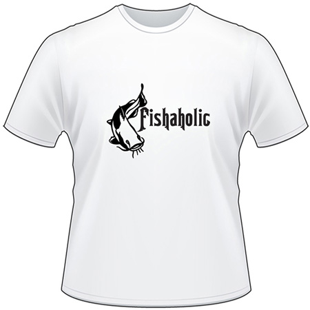 Fishaholic Catfish T-Shirt