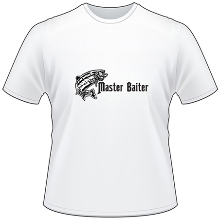 Master Baiter Salmon Fishing T-Shirt 2