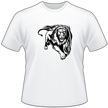 Flaming Big Cat T-Shirt 44